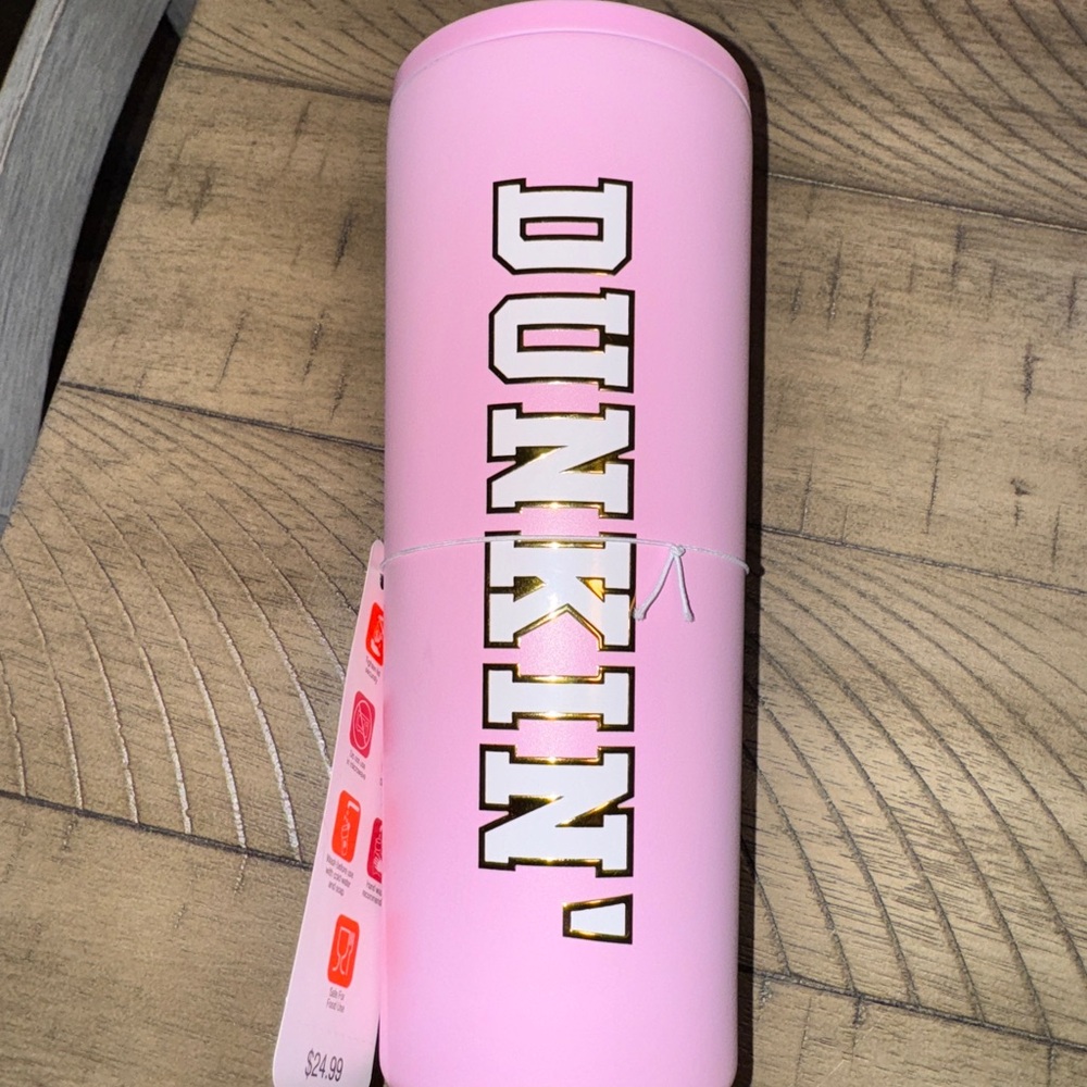Stoney Clover Lane x Dunkin Summer Pink Tumbler - Picture 5 of 5